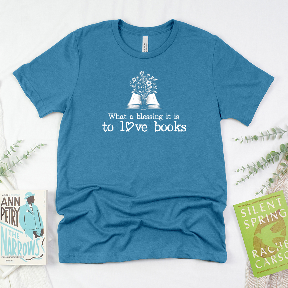 to love books unisex tee