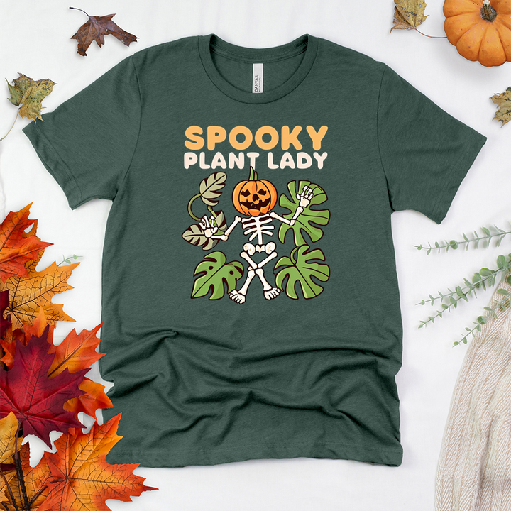spooky plant lady unisex tee