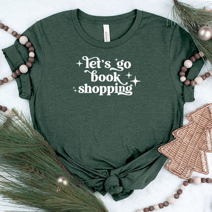 book shopping unisex tee