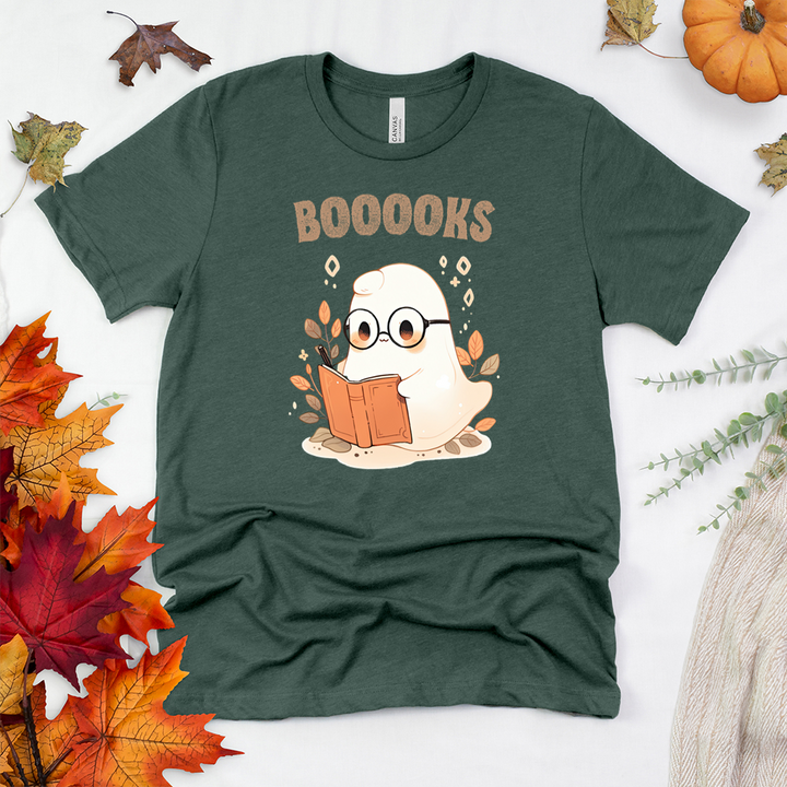 cute booooks unisex tee