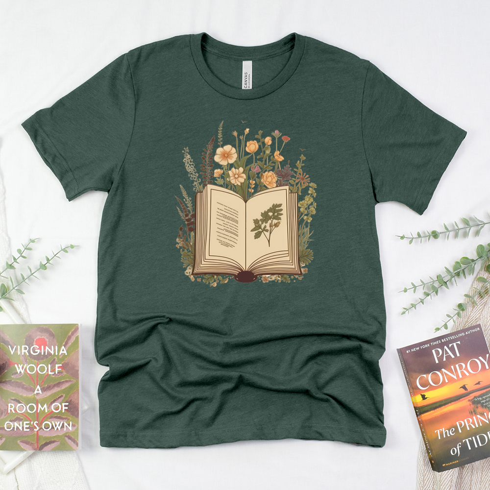 botanical chapters unisex tee