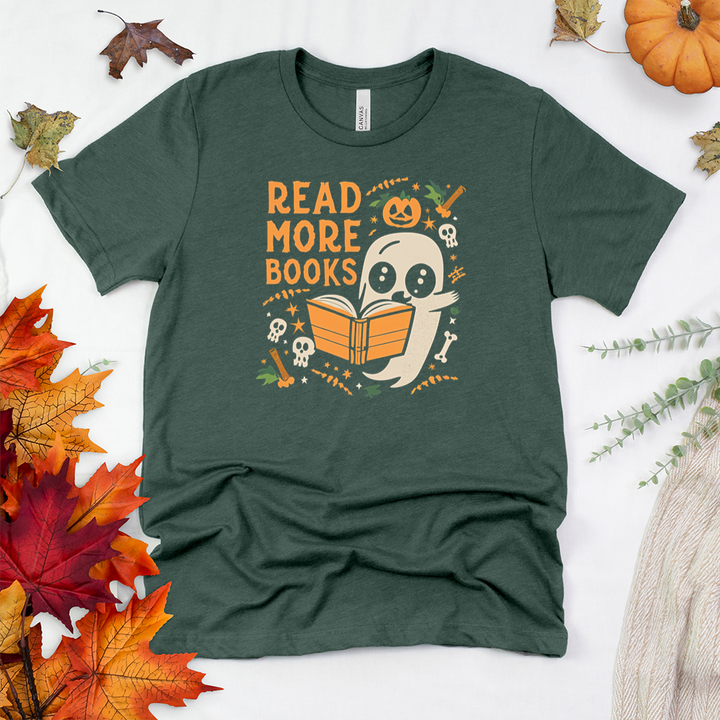 haunting read more books unisex tee