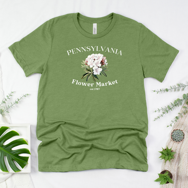 pennsylvania flower market unisex tee