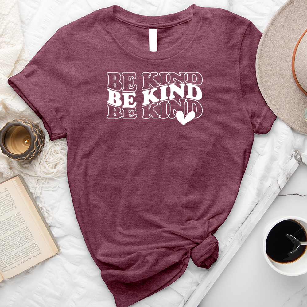 be kind heart unisex tee