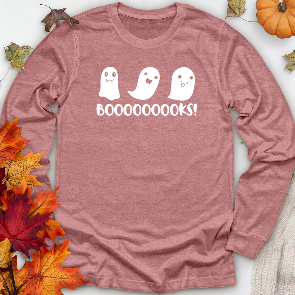 booooks unisex long sleeve tee