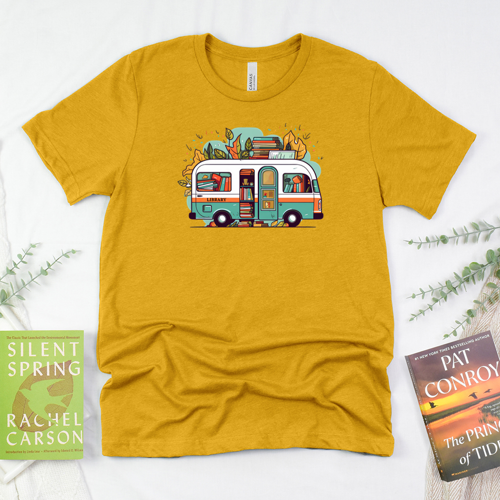 mobile library unisex tee