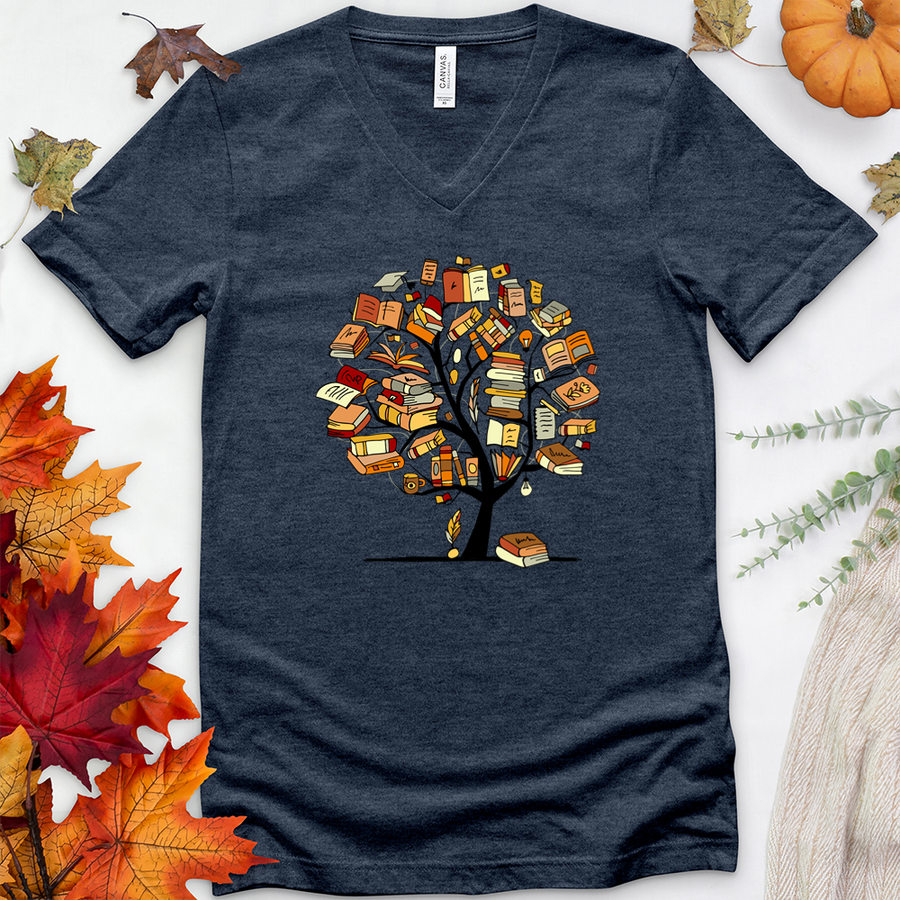 T-shirt Evy's Tree The V-Neck Femme – Noir, Taille S, Neuf Avec étiquettes