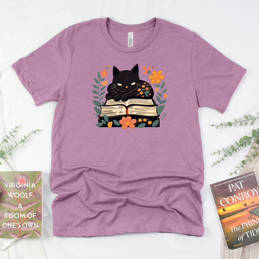 cats and chapters unisex tee