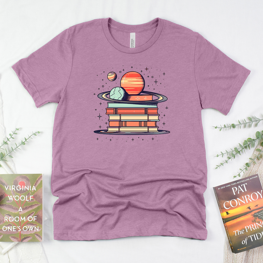 celestial books unisex tee