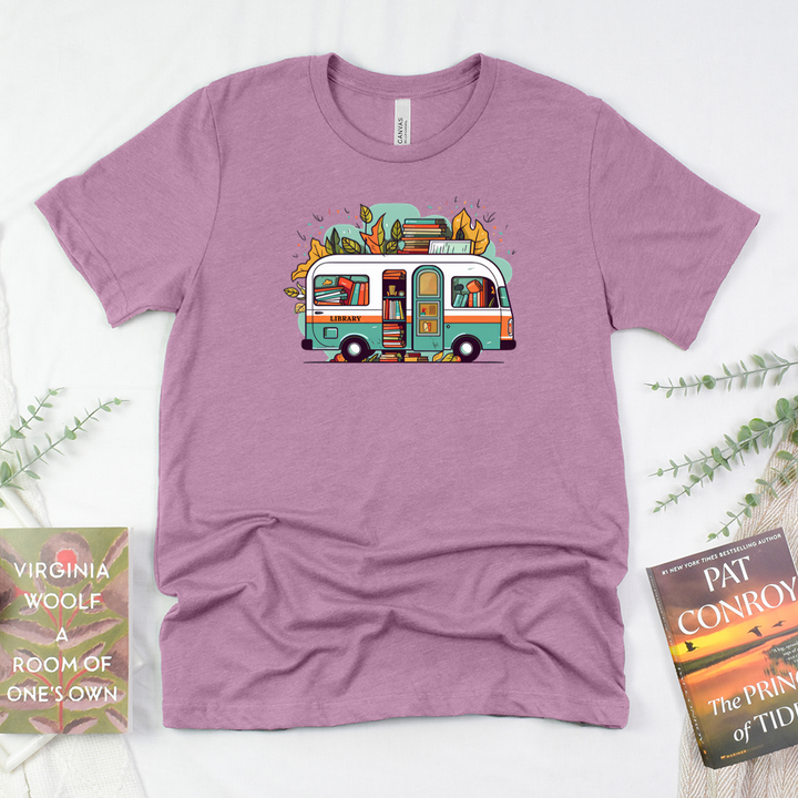 mobile library unisex tee