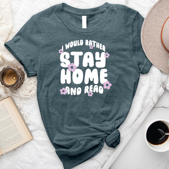 stay home unisex tee