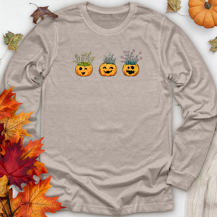 pumpkin planters unisex long sleeve tee