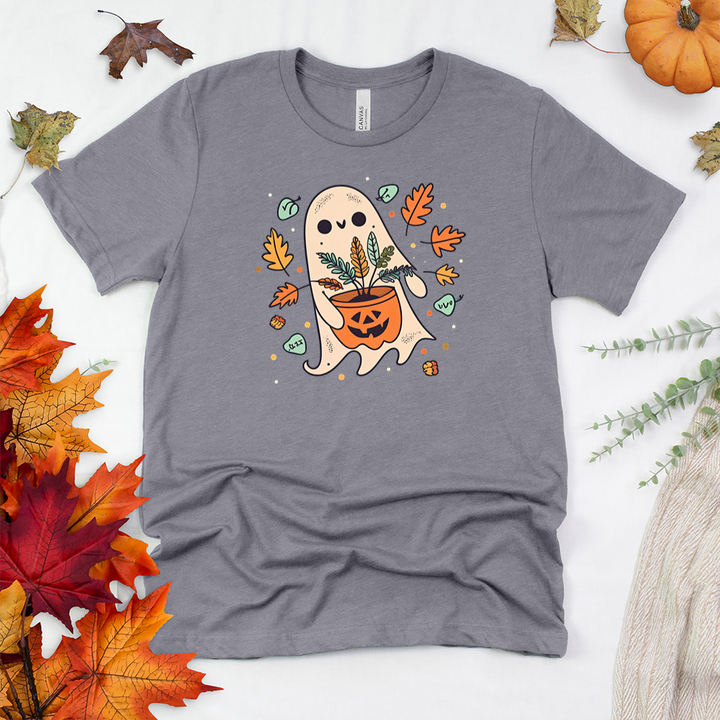 spooky pumpkin planter unisex tee