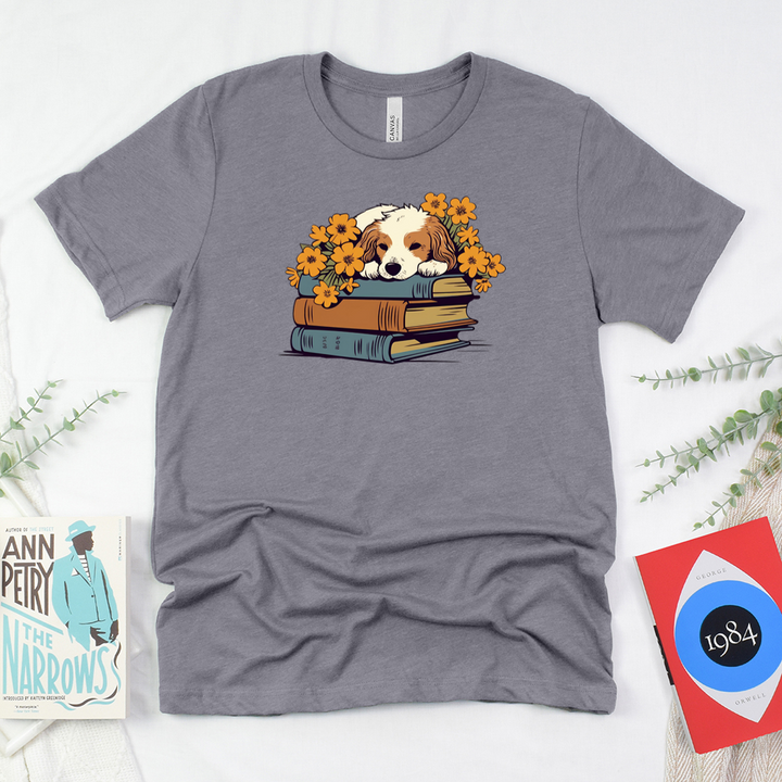 paws and pages unisex tee