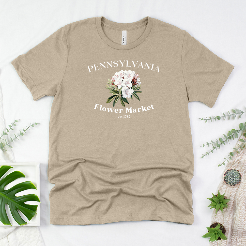 pennsylvania flower market unisex tee