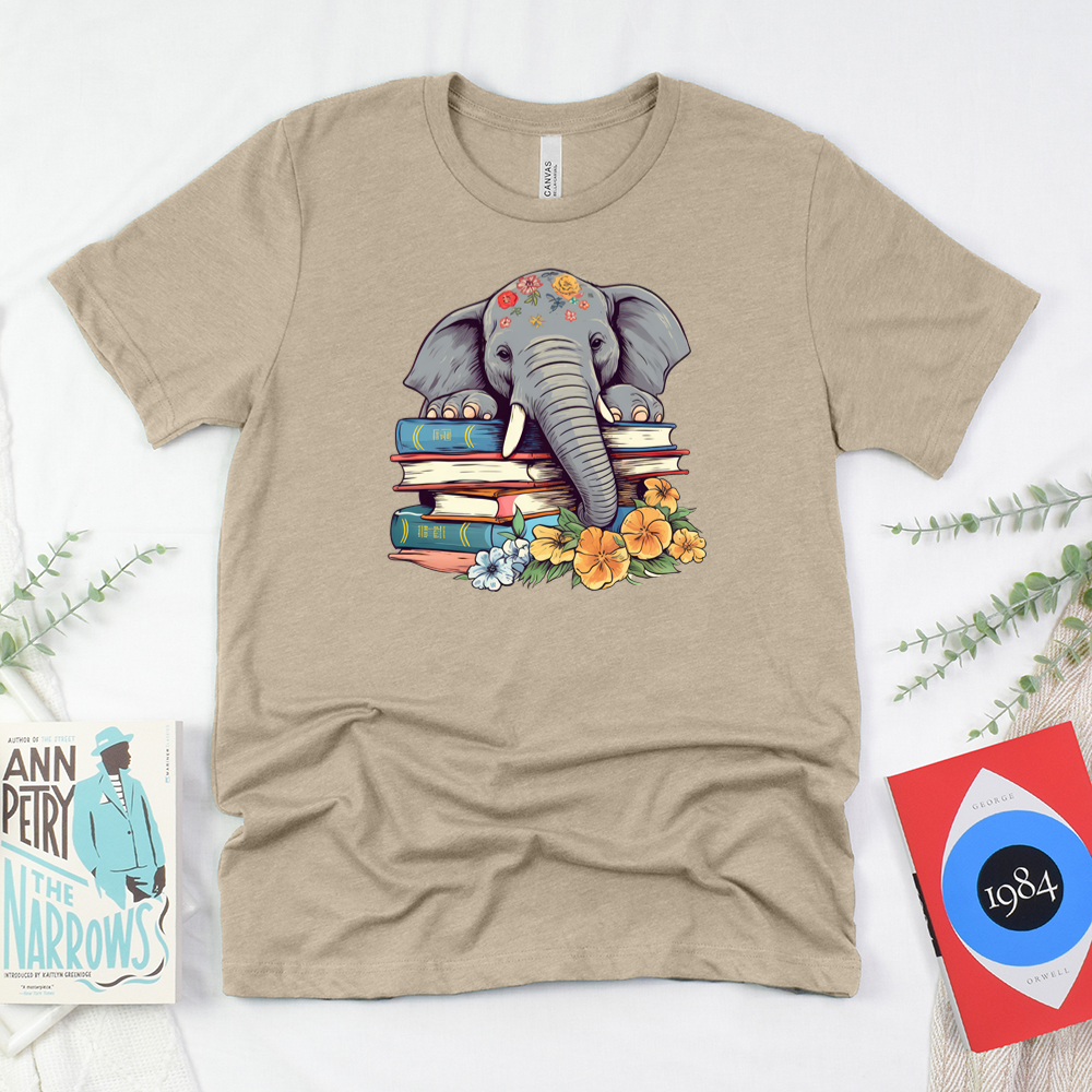 elephant wisdom unisex tee