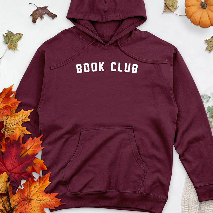 book club premium hooded sweatshirt