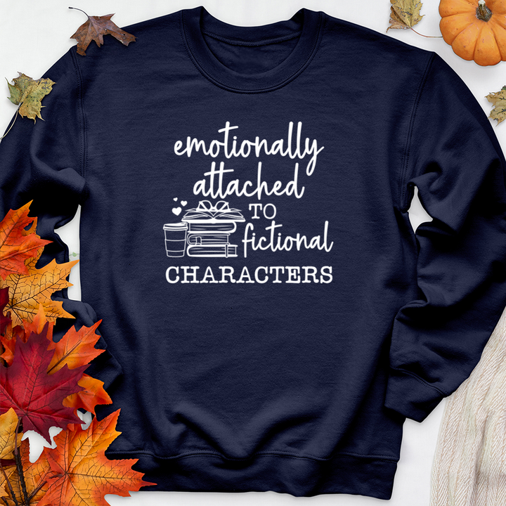 emotionally attached premium crewneck sweatshirt