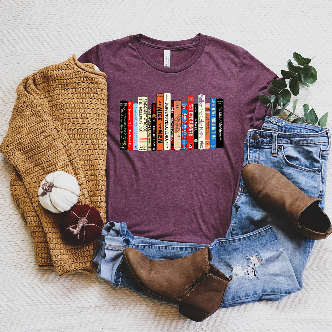 banned books unisex tee