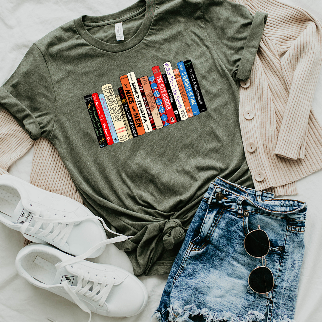 banned books unisex tee