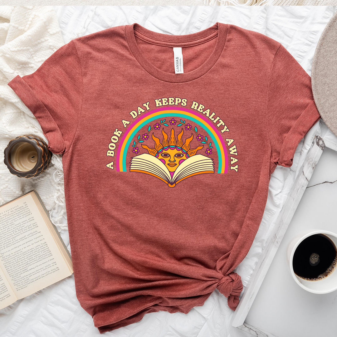 a book a day unisex tee