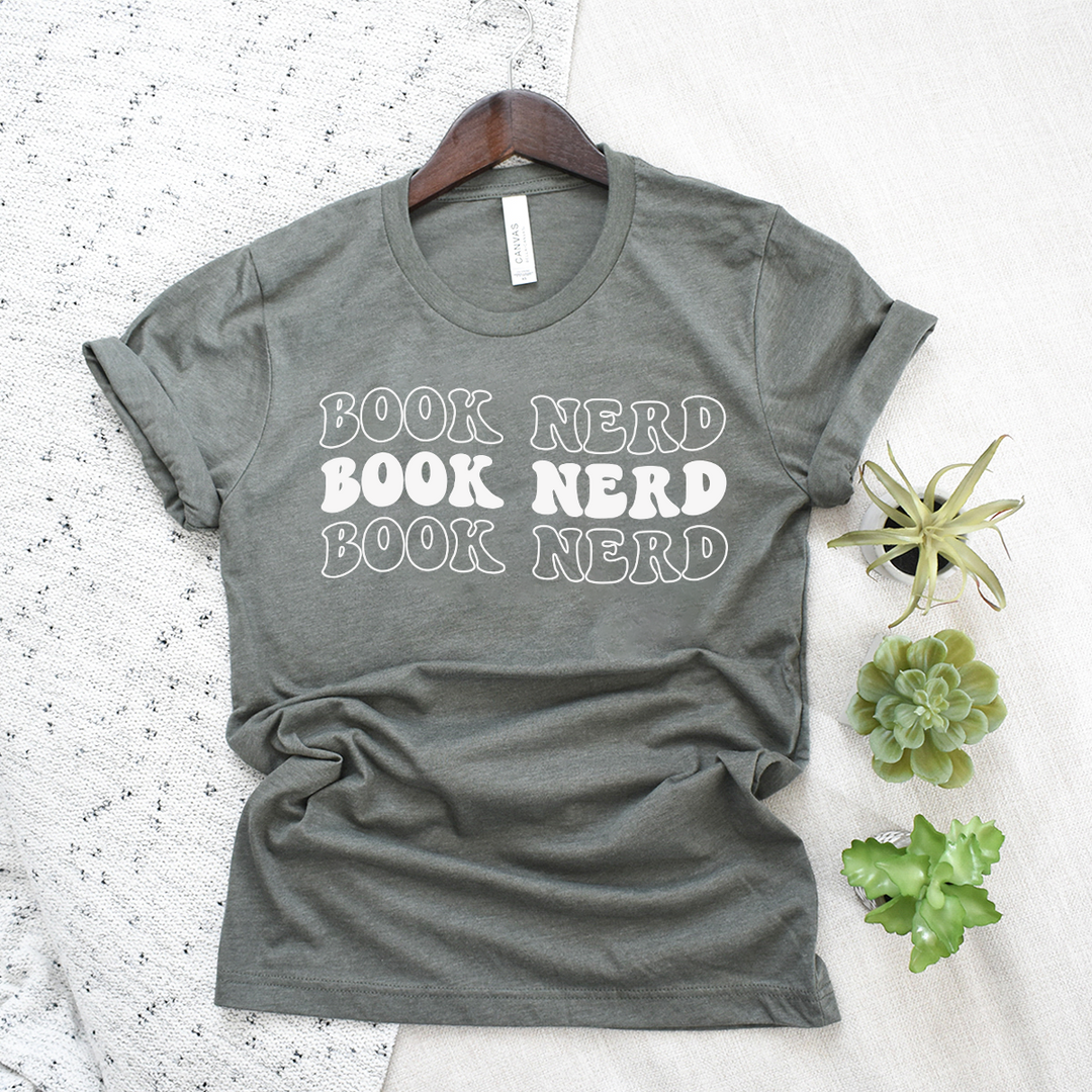book nerd unisex tee