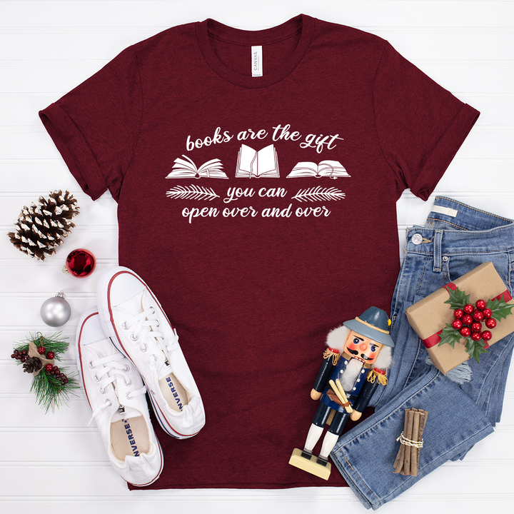 books are the gift unisex tee