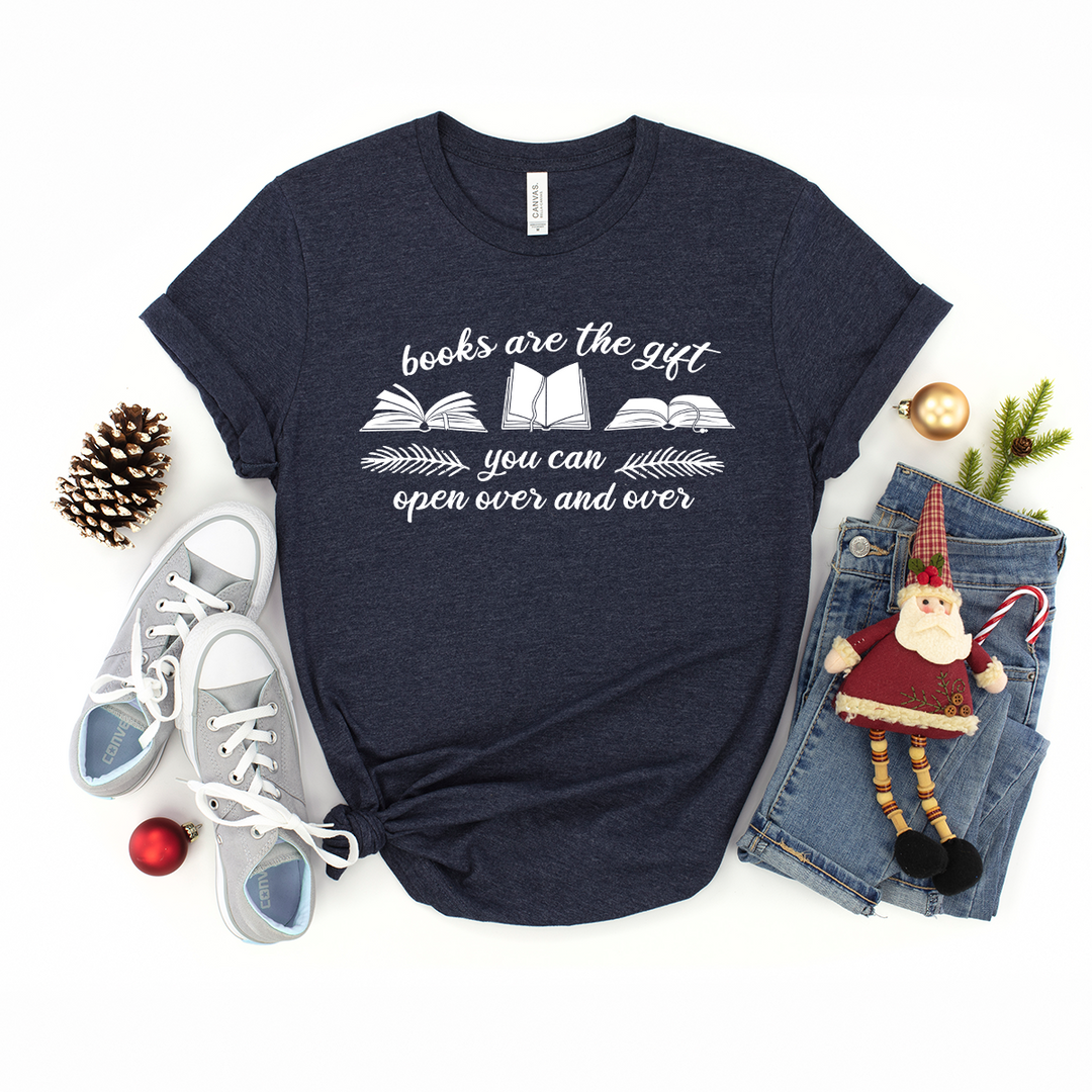 books are the gift unisex tee