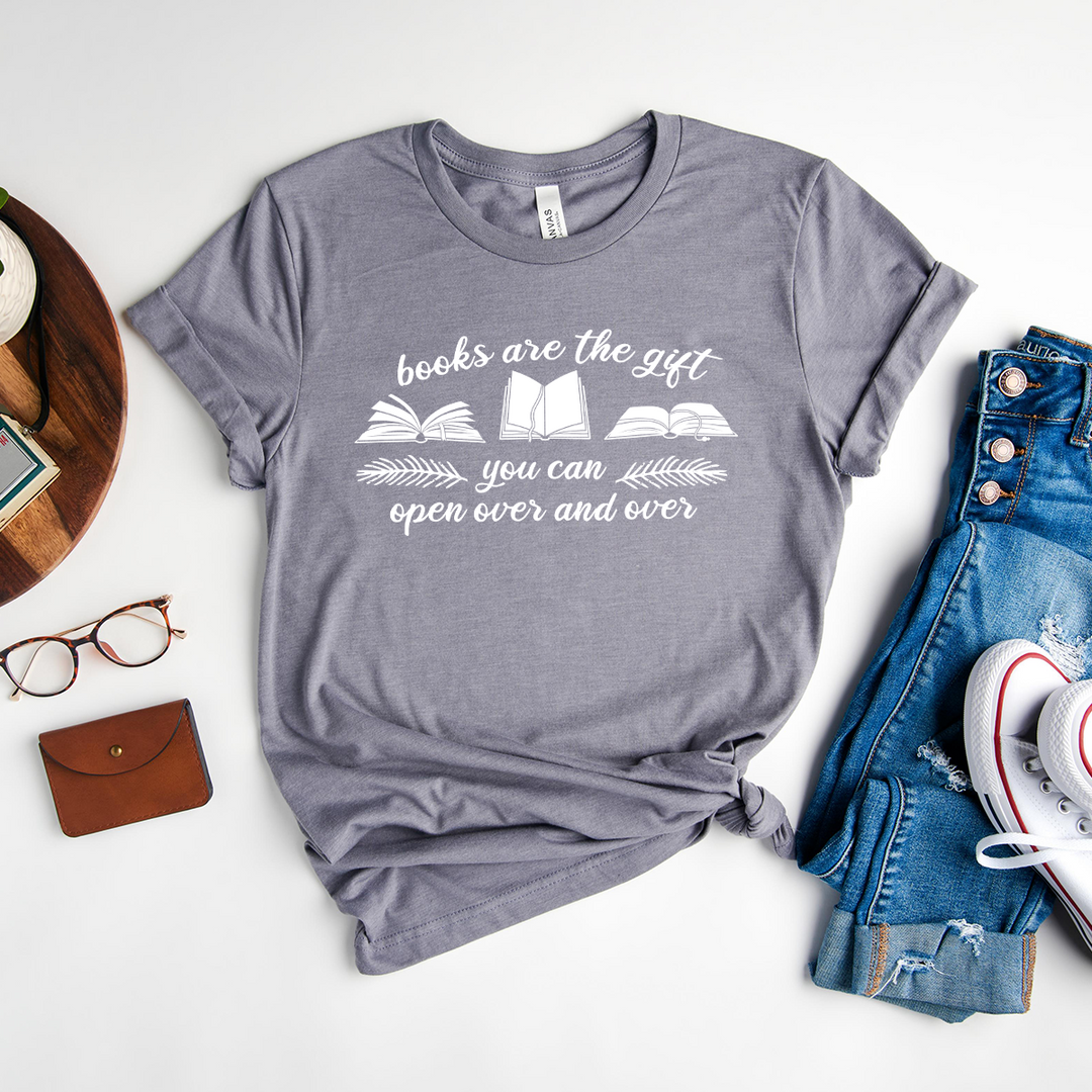 books are the gift unisex tee