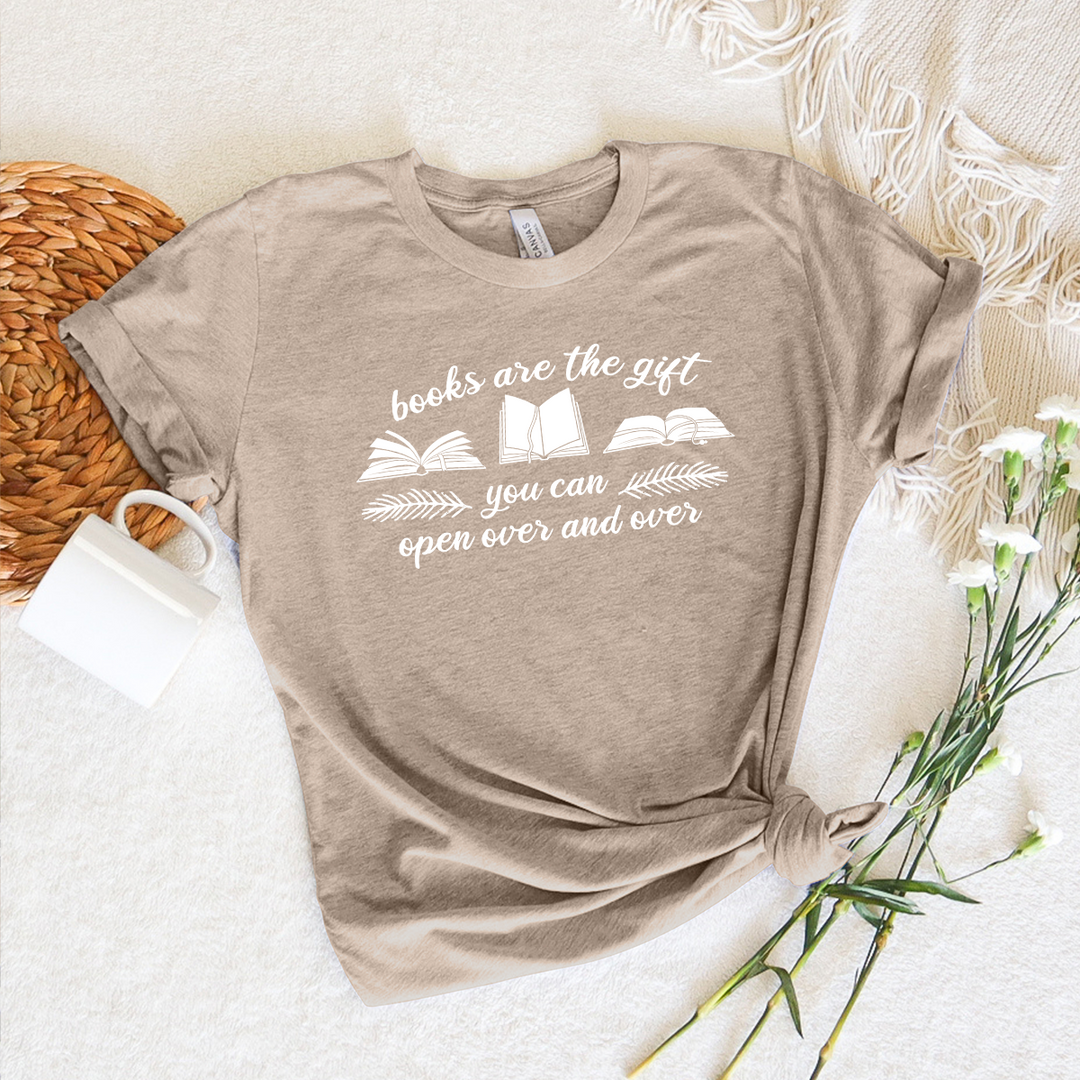 books are the gift unisex tee