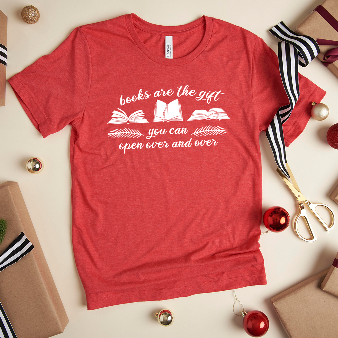 books are the gift unisex tee