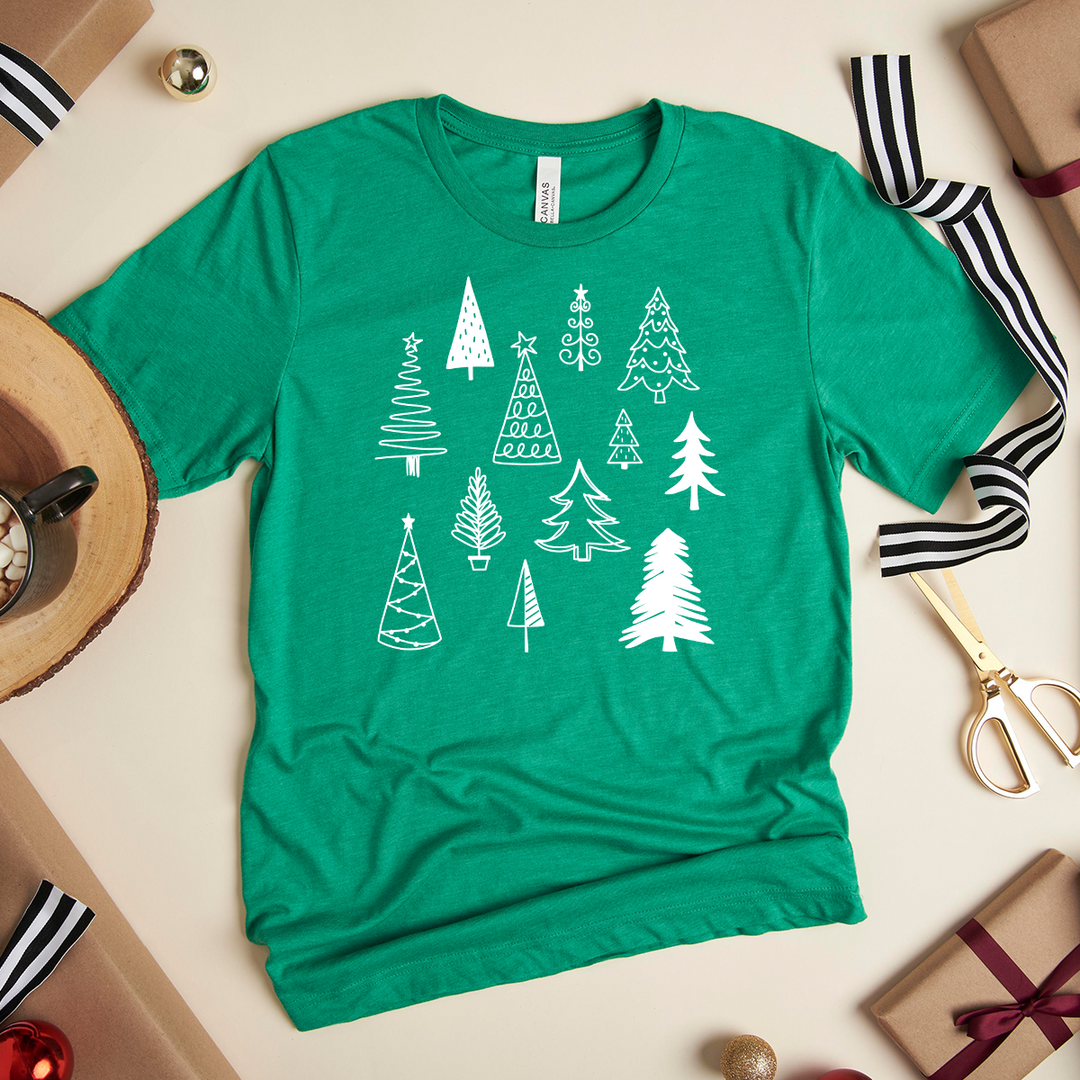 forest of trees unisex tee