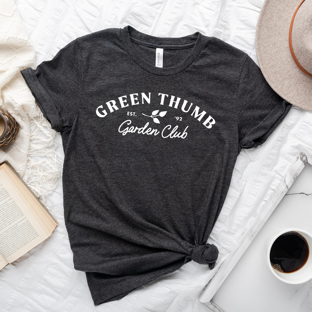 green thumb garden club unisex tee