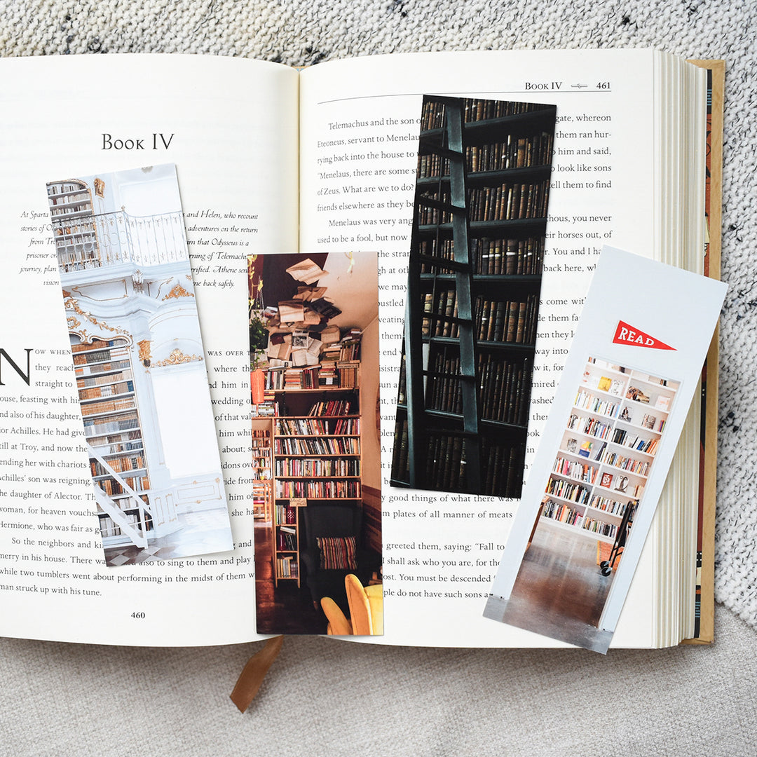 library bookmark collection