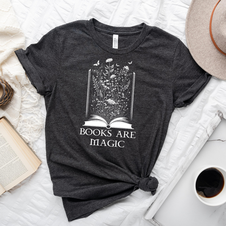 magic books unisex tee