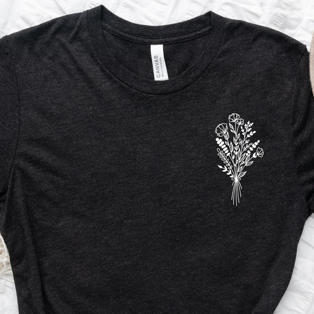 wildflowers unisex tee